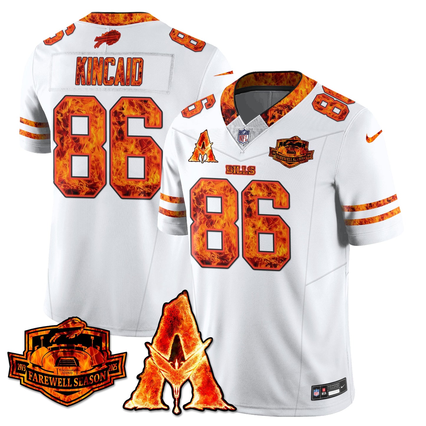 BUF x Avatar 3 Fire and Ash Jersey - Stitched