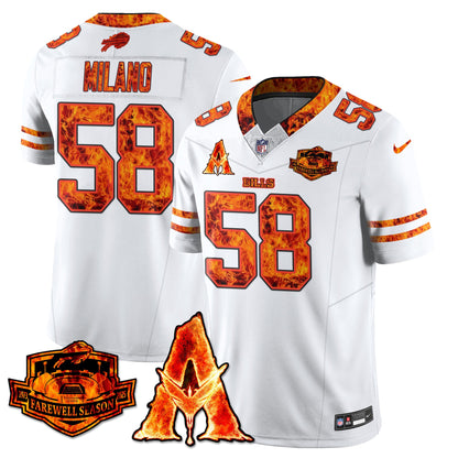 BUF x Avatar 3 Fire and Ash Jersey - Stitched