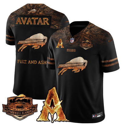BUF x Avatar 3 Fire and Ash Jersey V2 - Stitched
