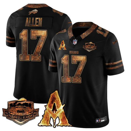 BUF x Avatar 3 Fire and Ash Jersey V2 - Stitched
