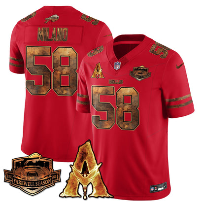 BUF x Avatar 3 Fire and Ash Jersey V2 - Stitched