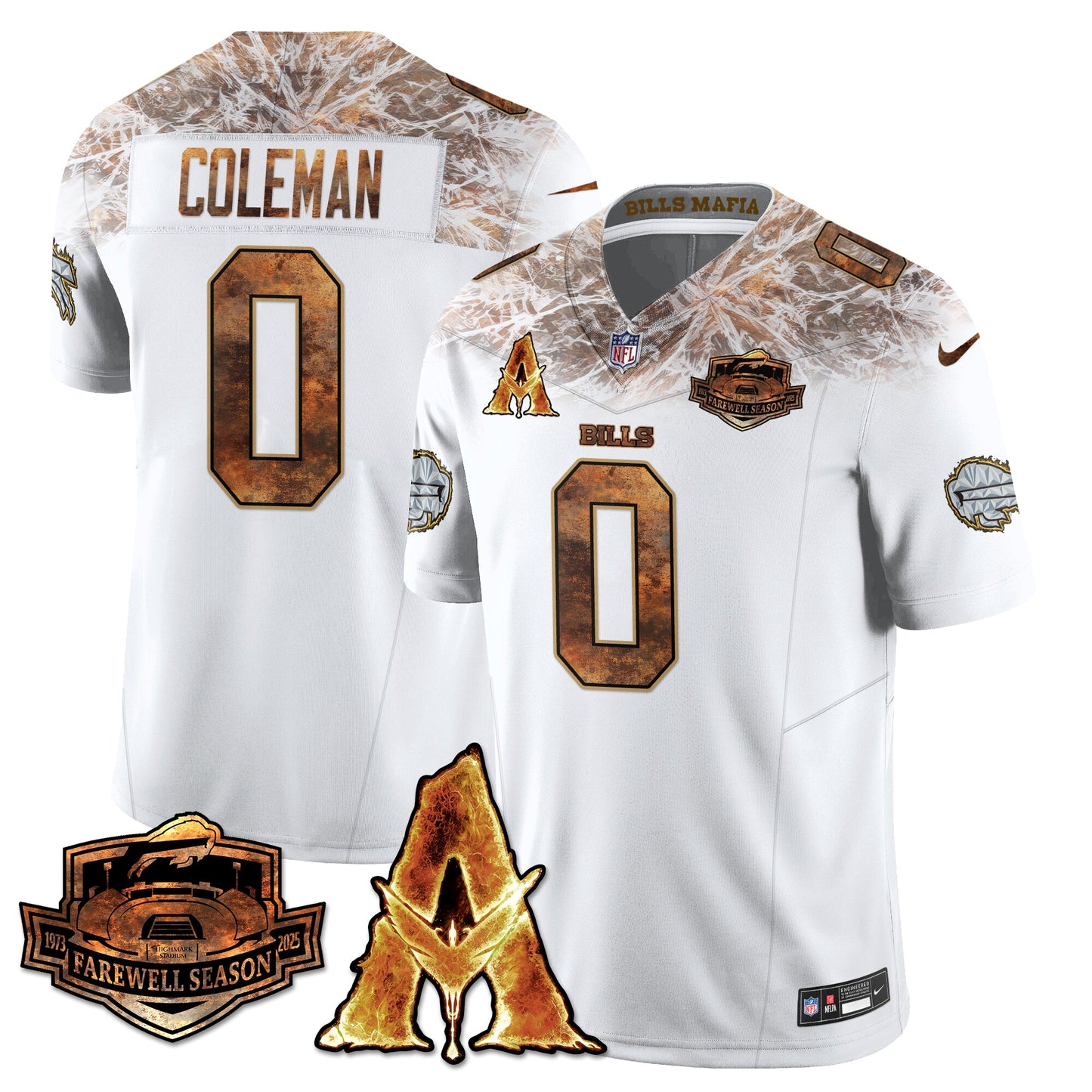 BUF x Avatar 3 Fire and Ash Jersey V2 - Stitched