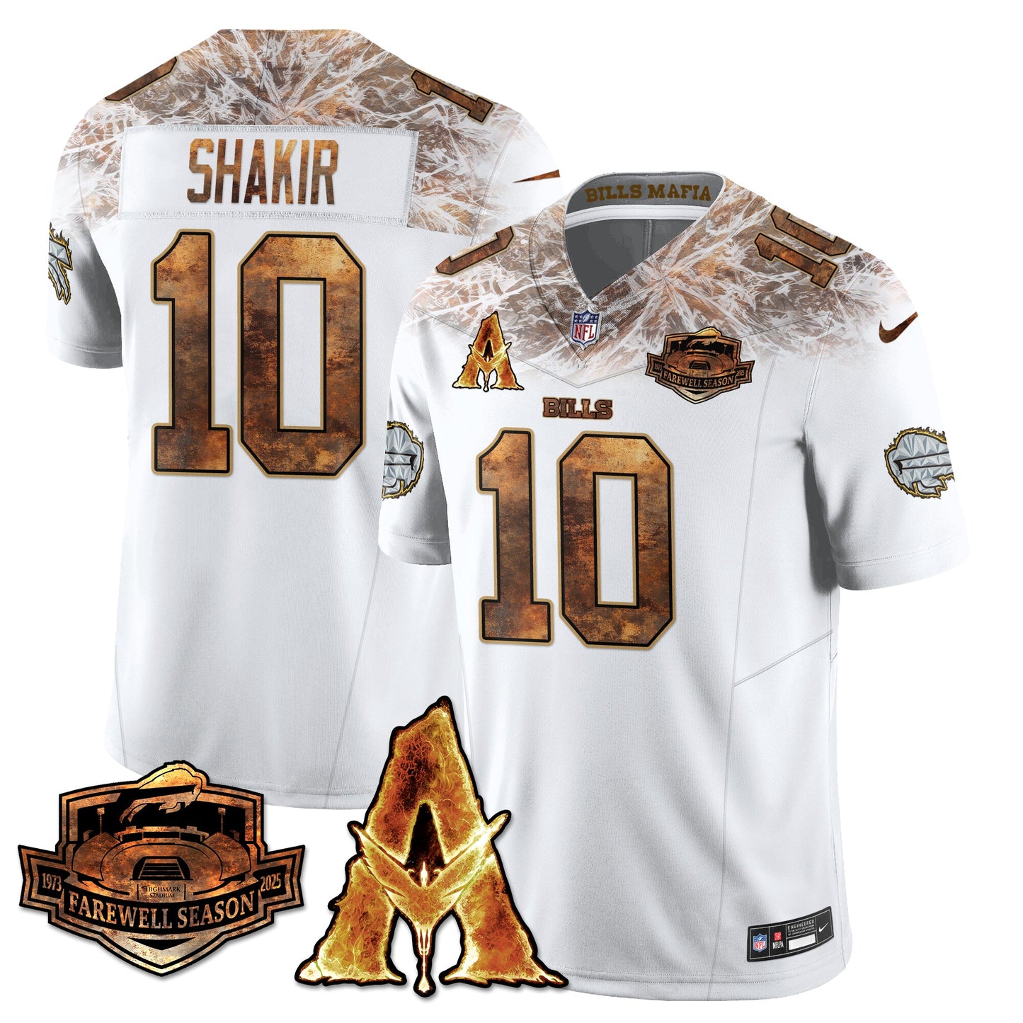 BUF x Avatar 3 Fire and Ash Jersey V2 - Stitched