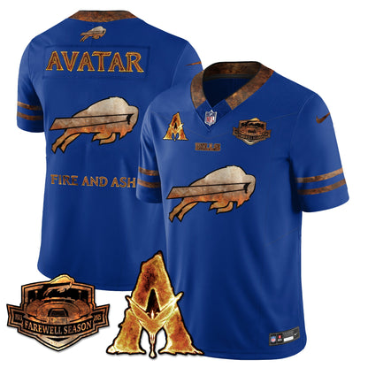 BUF x Avatar 3 Fire and Ash Jersey V2 - Stitched