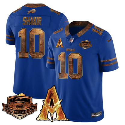 BUF x Avatar 3 Fire and Ash Jersey V2 - Stitched