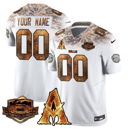 BUF x Avatar 3 Fire and Ash Custom Jersey V2 - Stitched