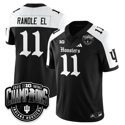 Indiana Hoosiers Gothic Vapor Limited Football Jersey - Big 10 Champions - All Stitched