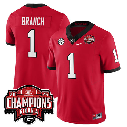UGA Vapor Limited Jersey - SEC Football Champions - All Stitched