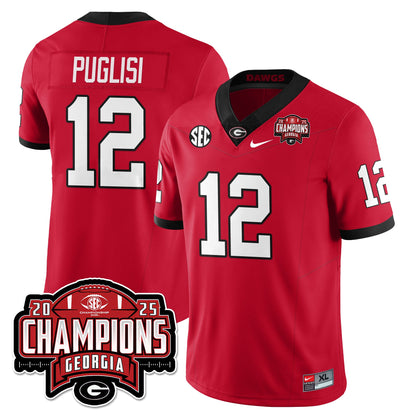 UGA Vapor Limited Jersey - SEC Football Champions - All Stitched