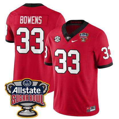 UGA Vapor Limited Football Jersey - Sugar Bowl
