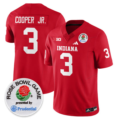 Indiana Hoosiers Vapor Limited Football Jersey - Rose Bowl - All Stitched