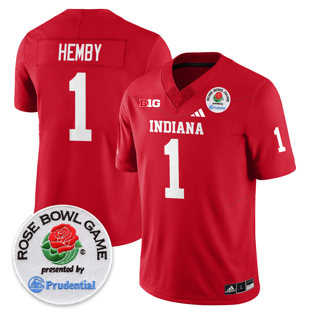 Indiana Hoosiers Vapor Limited Football Jersey - Rose Bowl - All Stitched