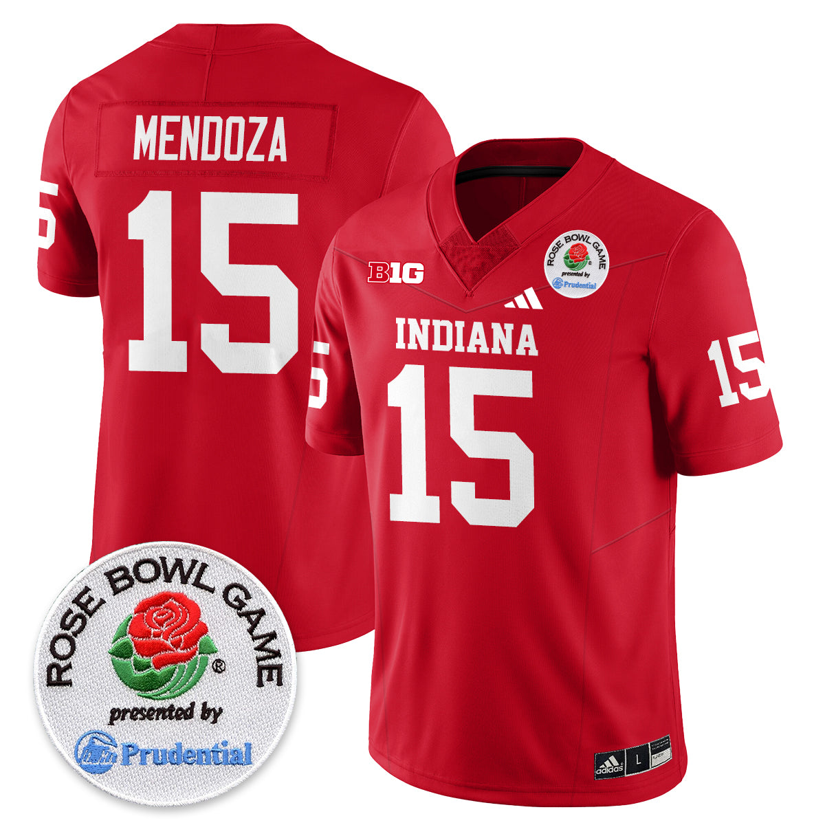 Indiana Hoosiers Vapor Limited Football Jersey - Rose Bowl - All Stitched