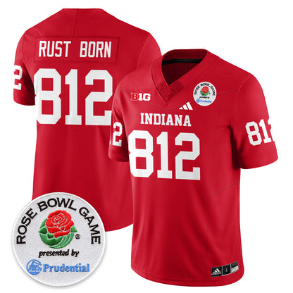 Indiana Hoosiers Vapor Limited Football Jersey - Rose Bowl - All Stitched
