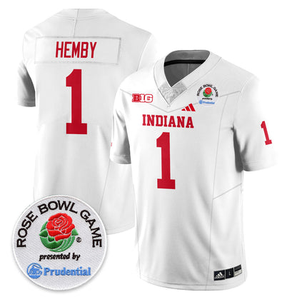 Indiana Hoosiers Vapor Limited Football Jersey - Rose Bowl - All Stitched