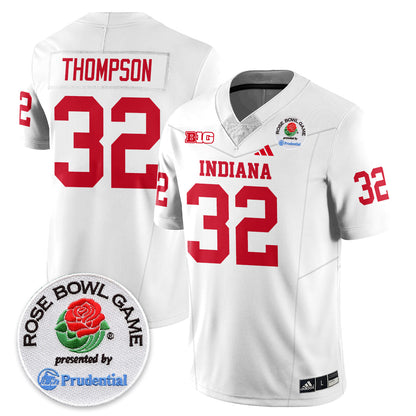 Indiana Hoosiers Vapor Limited Football Jersey - Rose Bowl - All Stitched