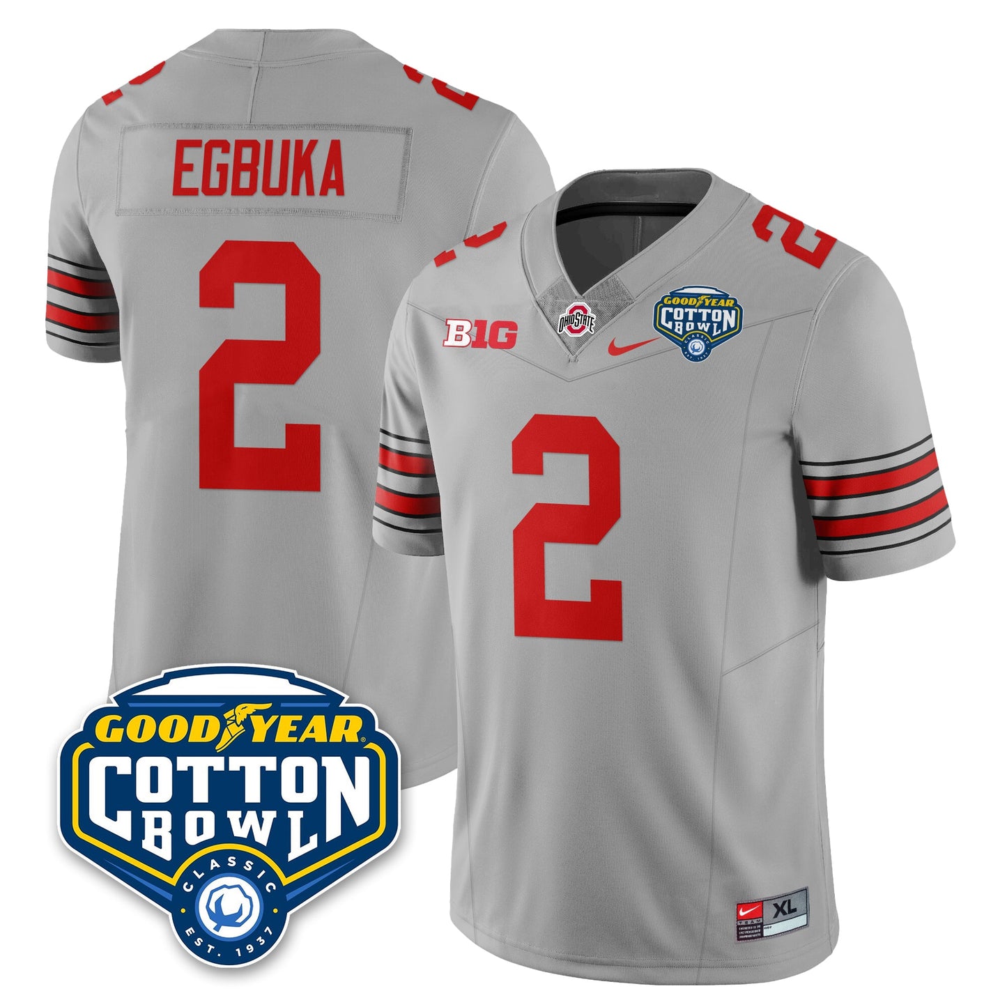 OSU Football Vapor Limited Jersey - Cotton Bowl