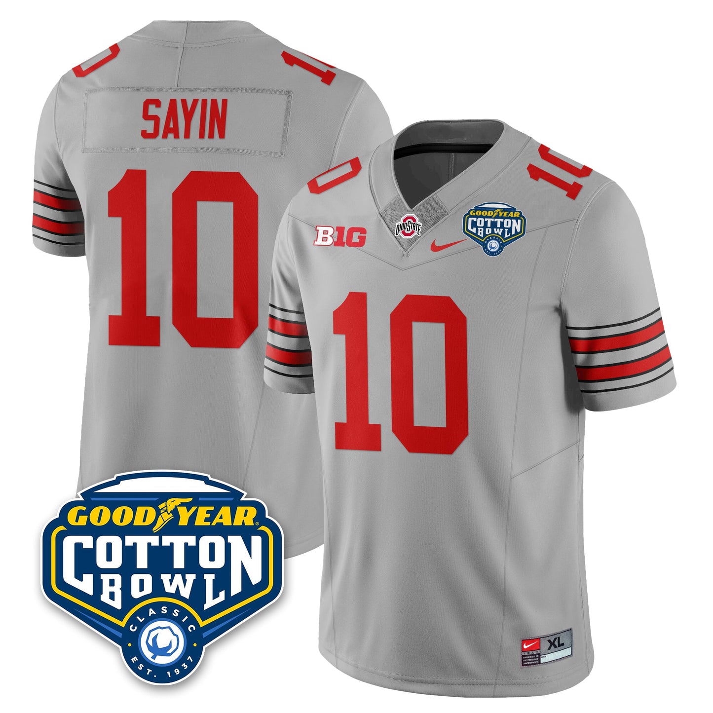 OSU Football Vapor Limited Jersey - Cotton Bowl
