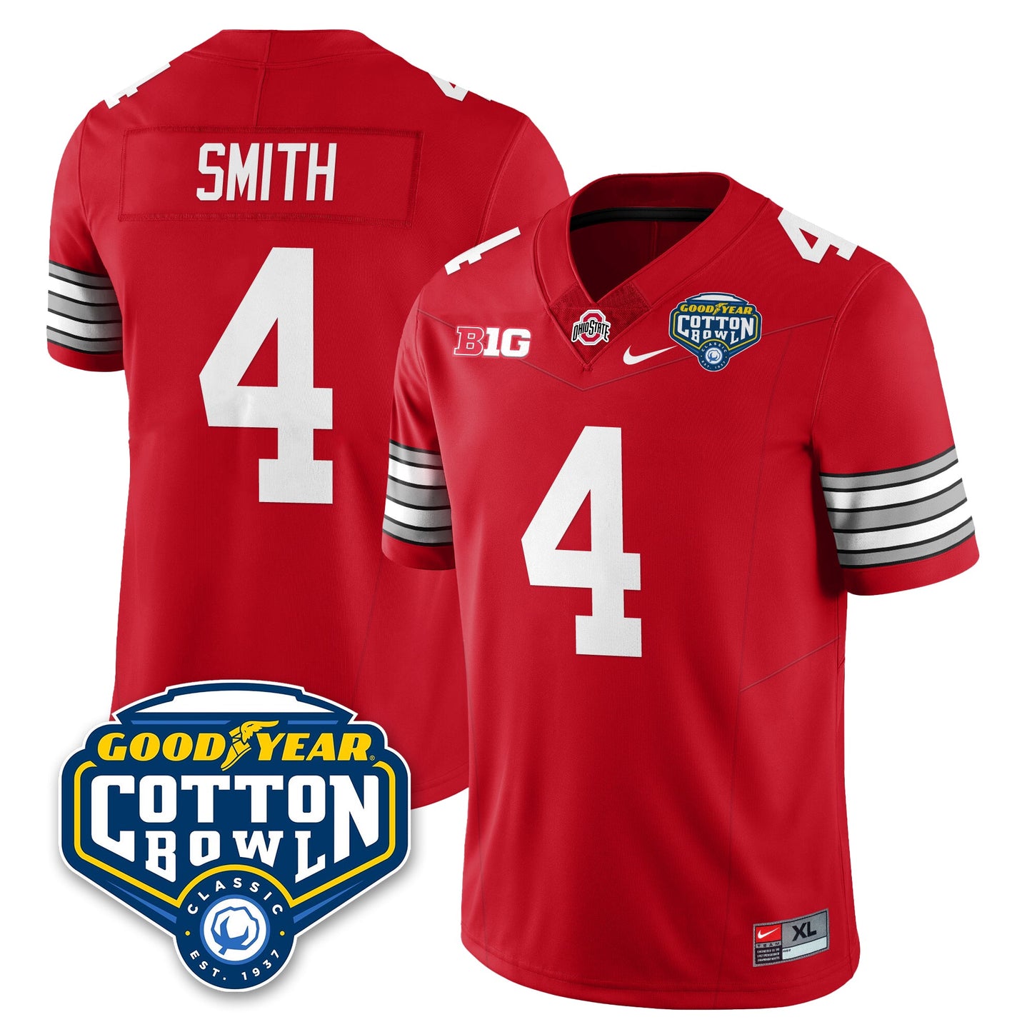 OSU Football Vapor Limited Jersey - Cotton Bowl