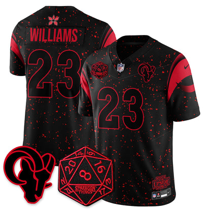 LAR Stranger Things Vapor Limited Jersey V2 - All Stitched