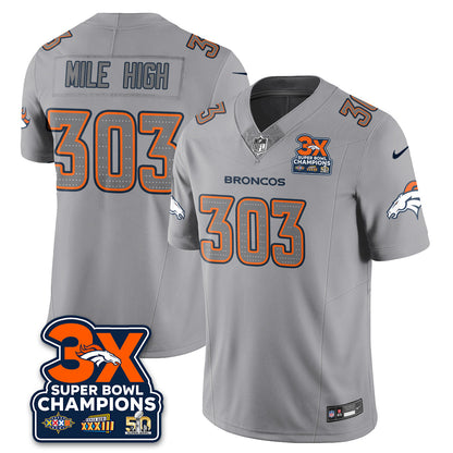 DEN Atmosphere Vapor Limited Jersey - All Stitched