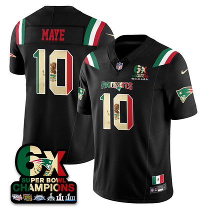 NE Mexico Vapor Limited Jersey - All Stitched