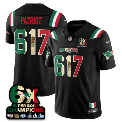 NE Mexico Vapor Limited Jersey - All Stitched