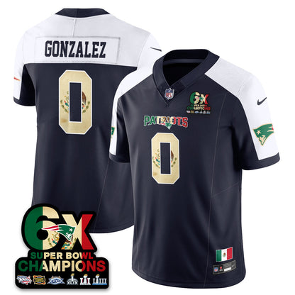 NE Mexico Vapor Limited Jersey - All Stitched