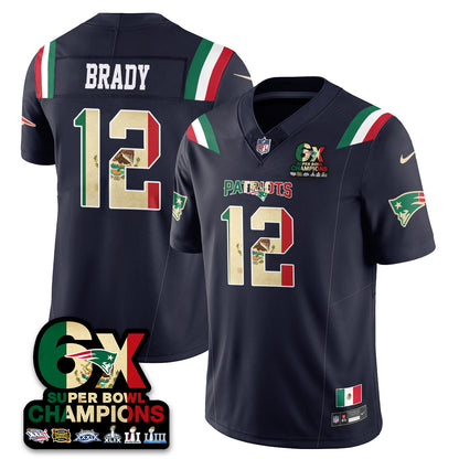 NE Mexico Vapor Limited Jersey - All Stitched