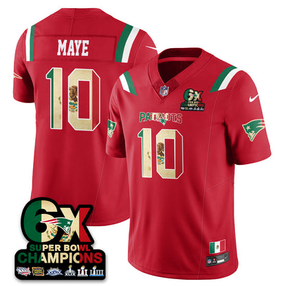 NE Mexico Vapor Limited Jersey - All Stitched