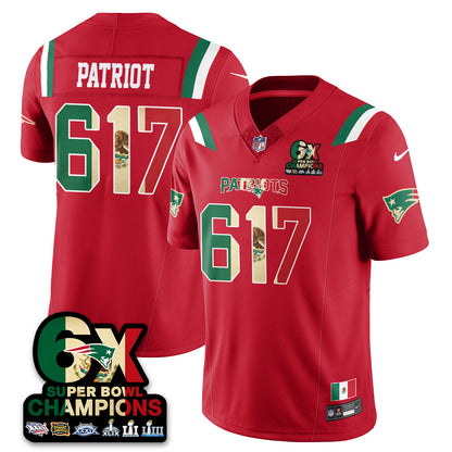 NE Mexico Vapor Limited Jersey - All Stitched