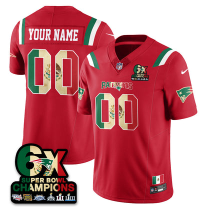 NE Mexico Vapor Limited Jersey - All Stitched