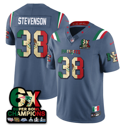 NE Mexico Vapor Limited Jersey - All Stitched