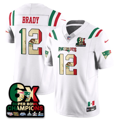 NE Mexico Vapor Limited Jersey - All Stitched