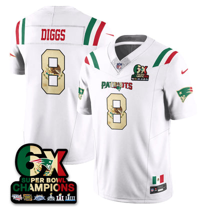 NE Mexico Vapor Limited Jersey - All Stitched