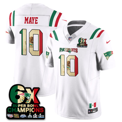 NE Mexico Vapor Limited Jersey - All Stitched