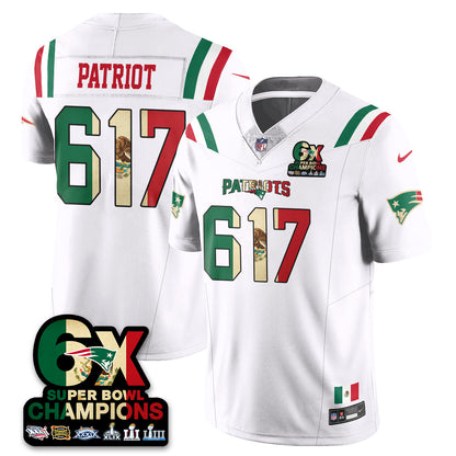 NE Mexico Vapor Limited Jersey - All Stitched