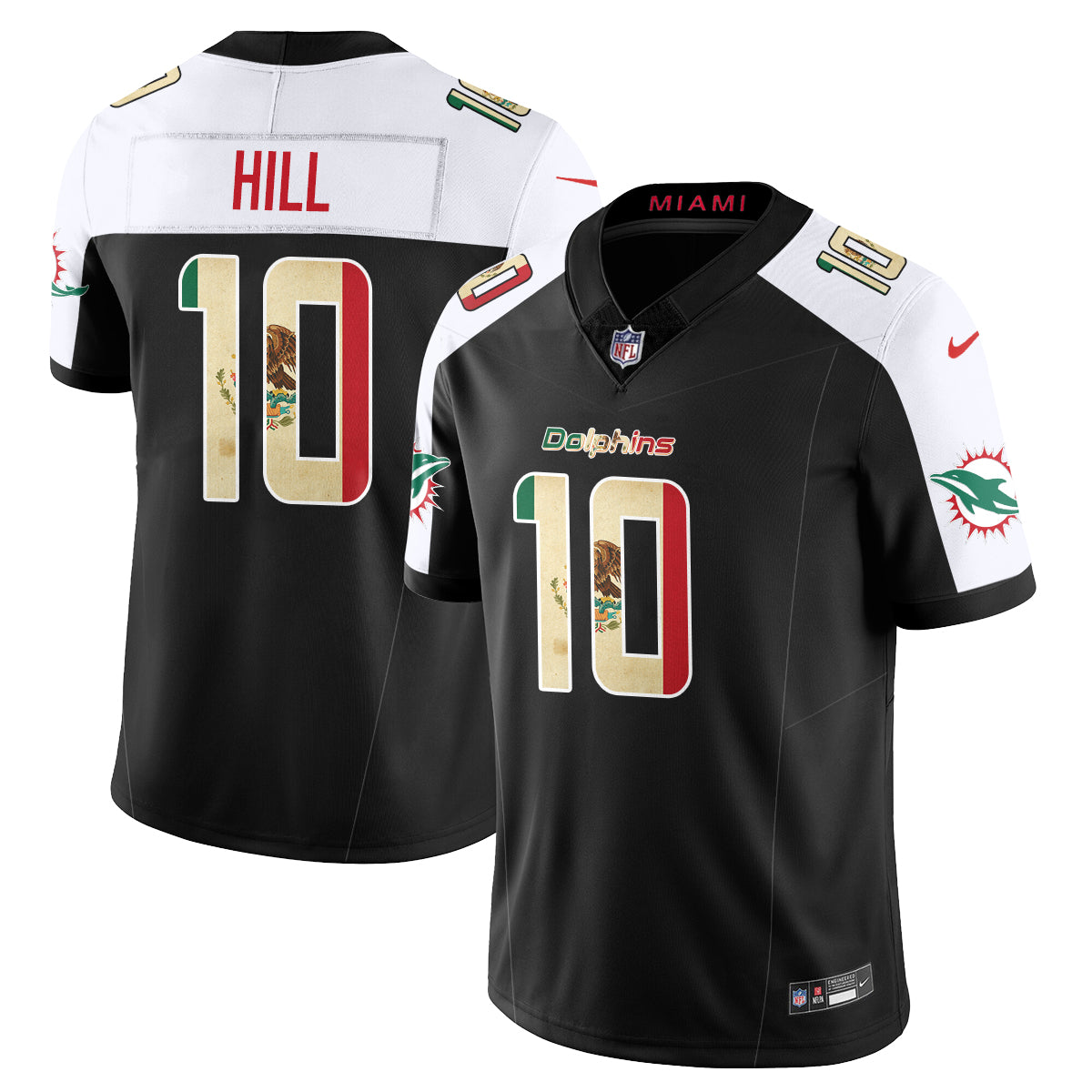MIA Mexico Vapor Limited Jersey - All Stitched