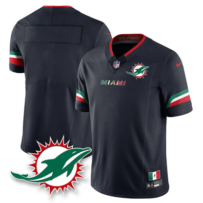 MIA Mexico Vapor Limited Jersey - All Stitched