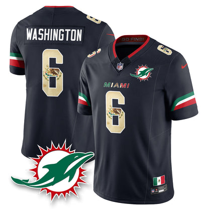 MIA Mexico Vapor Limited Jersey - All Stitched