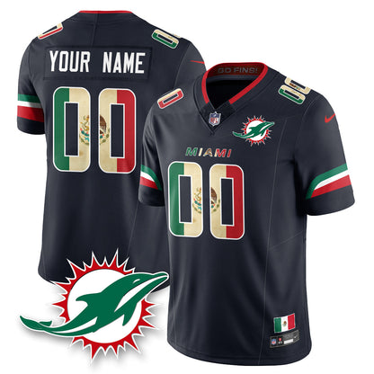 MIA Mexico Vapor Limited Jersey - All Stitched