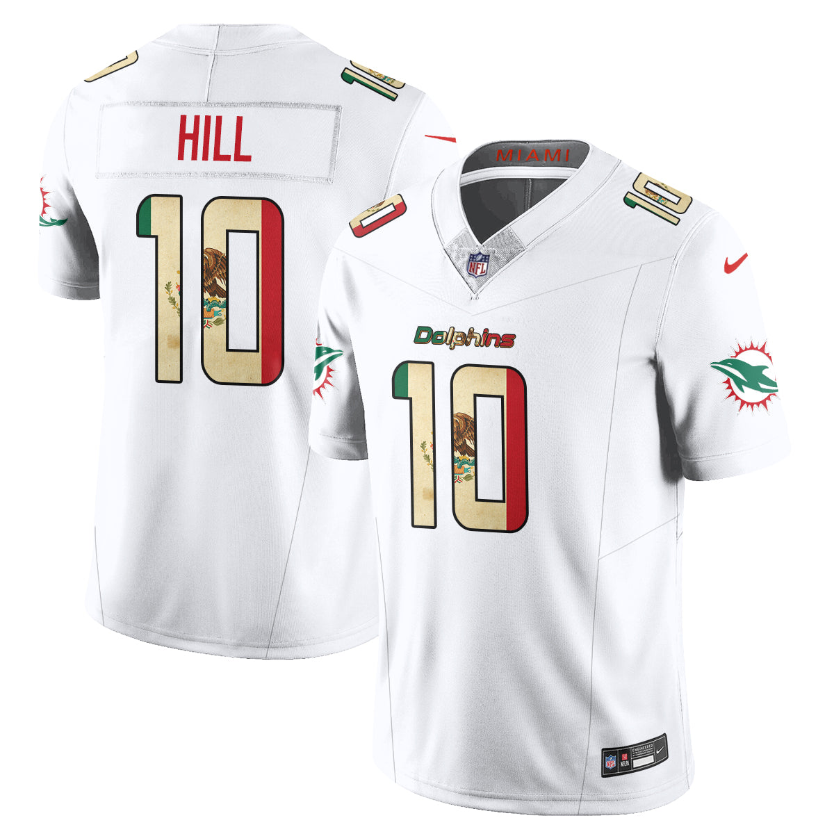 MIA Mexico Vapor Limited Jersey - All Stitched