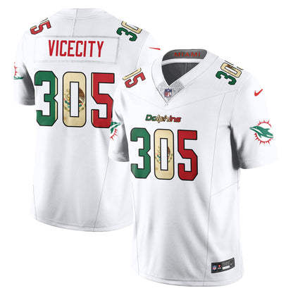 MIA Mexico Vapor Limited Jersey - All Stitched