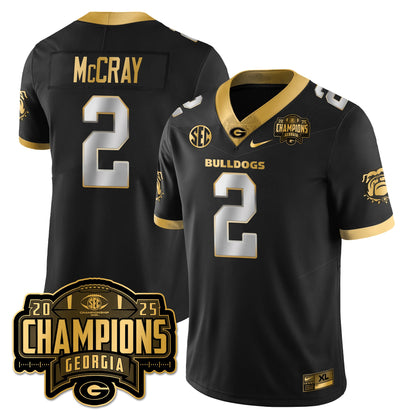 UGA Vapor Limited Gold Jersey - SEC Football Champions