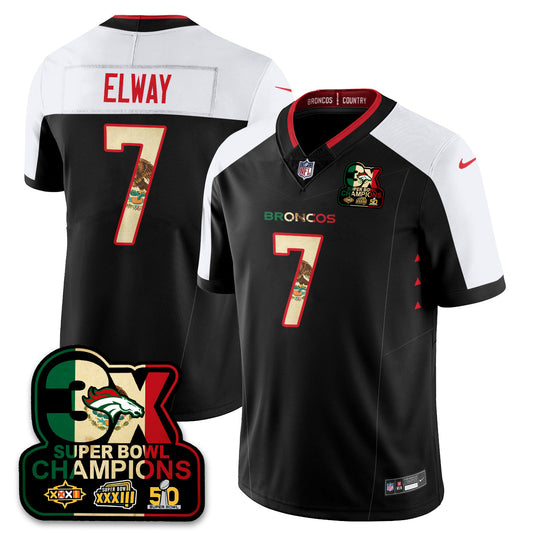 DEN Mexico Vapor Limited Jersey - All Stitched