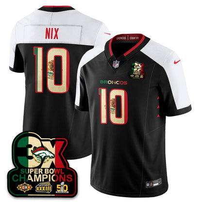 DEN Mexico Vapor Limited Jersey - All Stitched