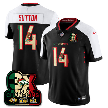 DEN Mexico Vapor Limited Jersey - All Stitched