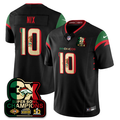DEN Mexico Vapor Limited Jersey - All Stitched