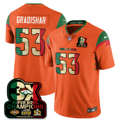 DEN Mexico Vapor Limited Jersey - All Stitched