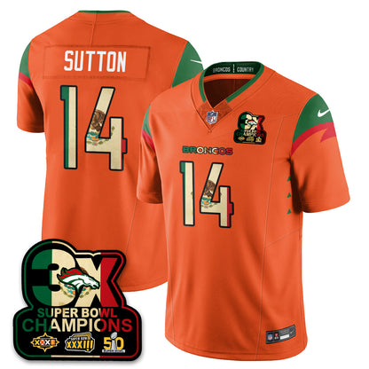 DEN Mexico Vapor Limited Jersey - All Stitched